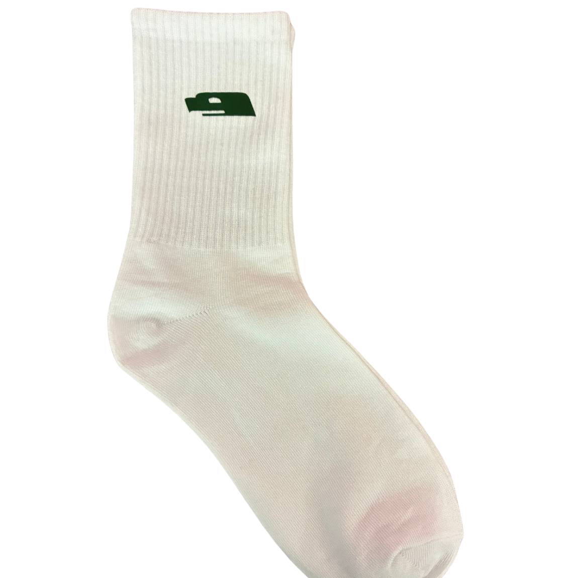 White Crew Sock